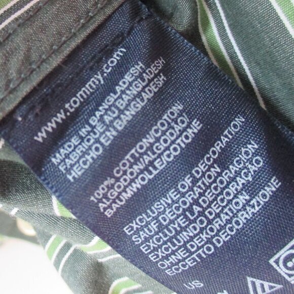 TOMMY HILFIGER CUSTOM FIT BUTTON DOWN SHIRT SZ XL - Picture 9 of 11